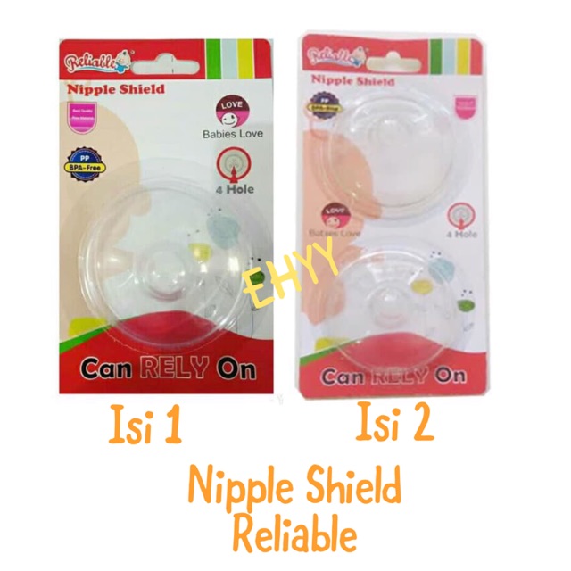 Nipple Shield Reliable Puting Penyambung Asi