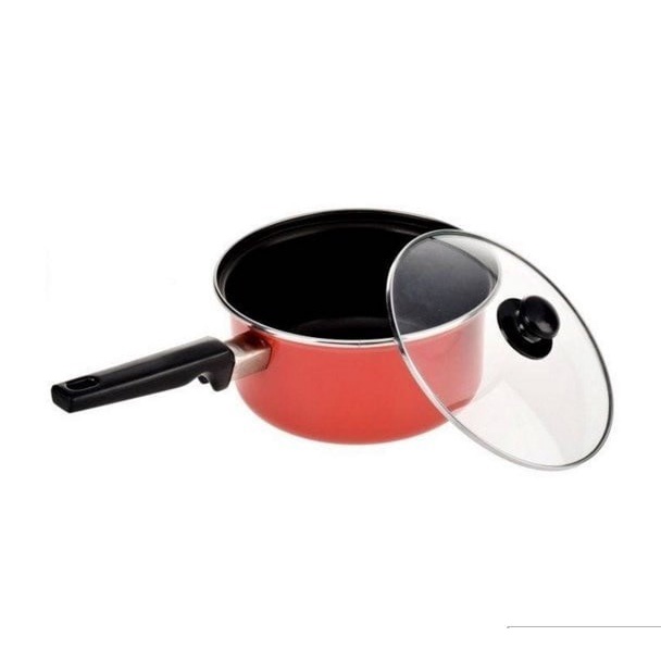 Panci Sauce Pan tutup kaca 16 cm Maxim