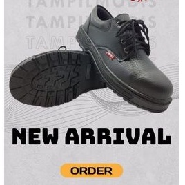 Sepatu safety king original ujung besi sepatu boots pria pendek