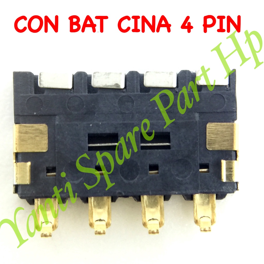 Konektor Baterai Cina 4 Pin Original Terlaris New