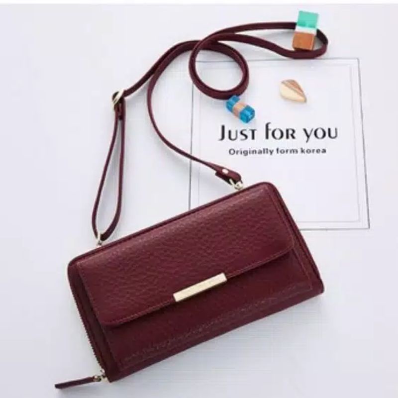 Medan Termurah kd59 Slingbag fashion Hand bag cantik Dompet tas tali taiga polos