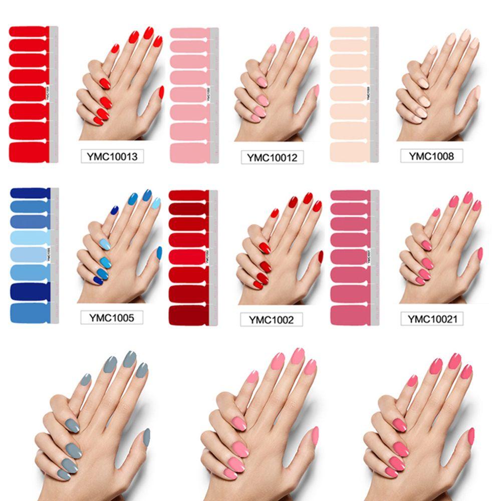 Preva Stiker Kuku Motif Garis Untuk Dekorasi Nail Art