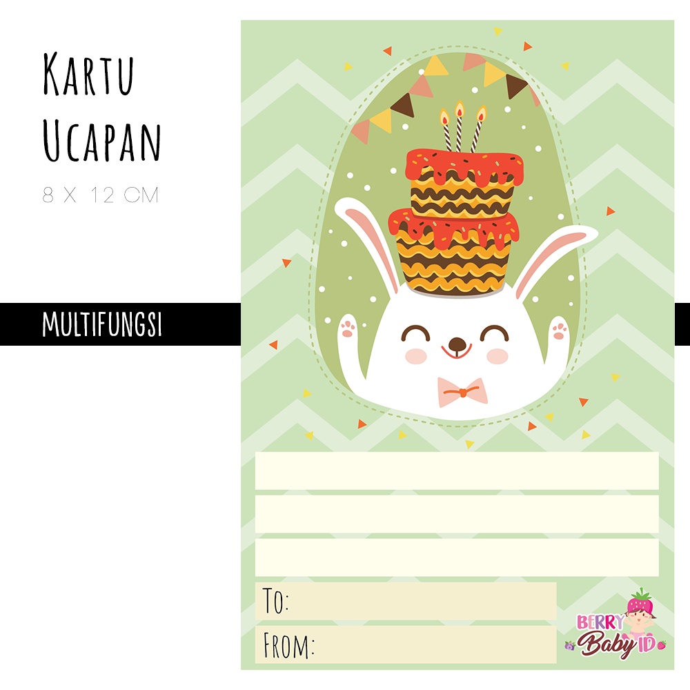 Berry Mart Kertas Kado dan Kartu Ucapan - Jasa Bungkus Kado Bayi Anak Dewasa Berry Mart