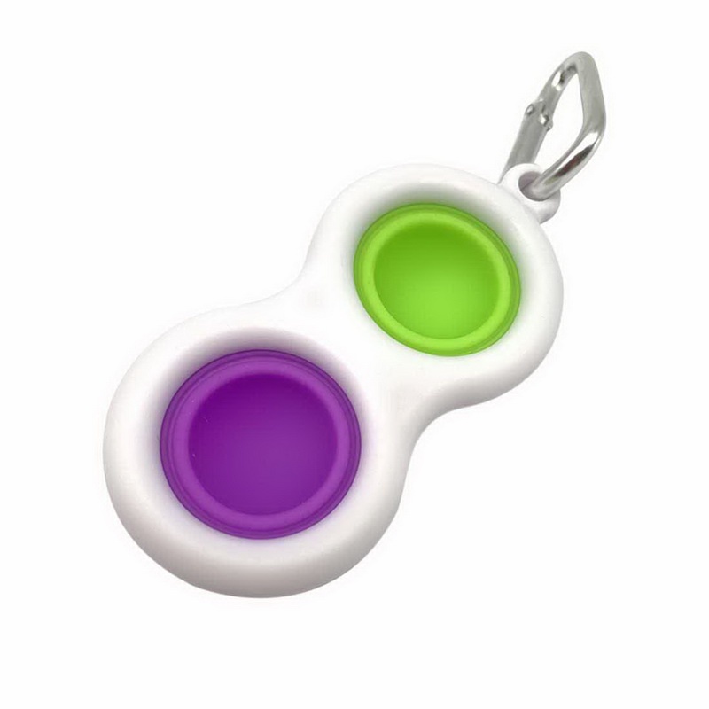 ❤GTB❤  Pop it Simple Dimple Baby Silicone Sensory Toy Fidget Educational Toddler Toys R362