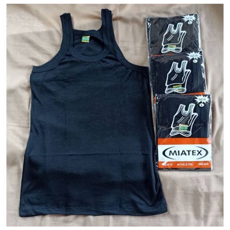 Kaos singlet pria HITAM/kaos dalam pria HITAM