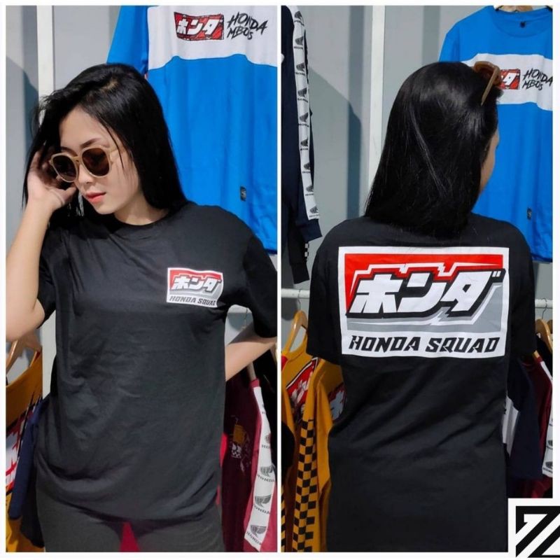 CUCI GUDANG!! KAOS HONDA SQUAD / HONDA GANK GENK / CB HEREX GL MEGAPRO TIGER