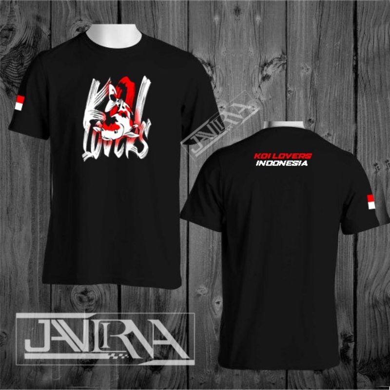 Kaos ikan koi hias lovers indonesia