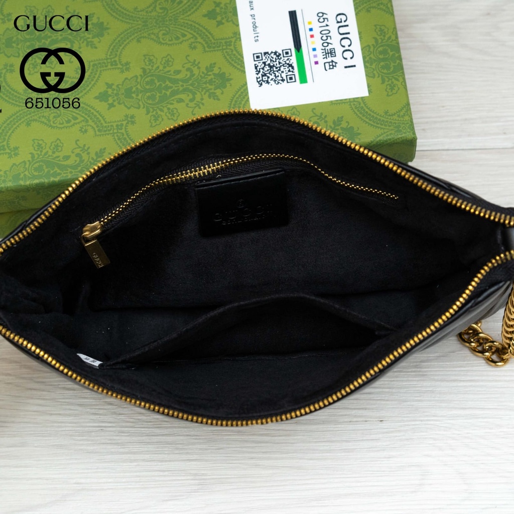 GUCCI FLORENCE SLING CLUTCH 651056