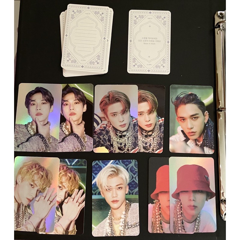 PHOTOCARD PC MAKE A WISH CARD SET DOYOUNG JAEHYUN LUCAS XIAOJUN JAEMIN SHOTARO
