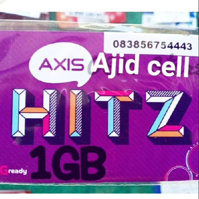 Kartu perdana axis 1gb 30 hari