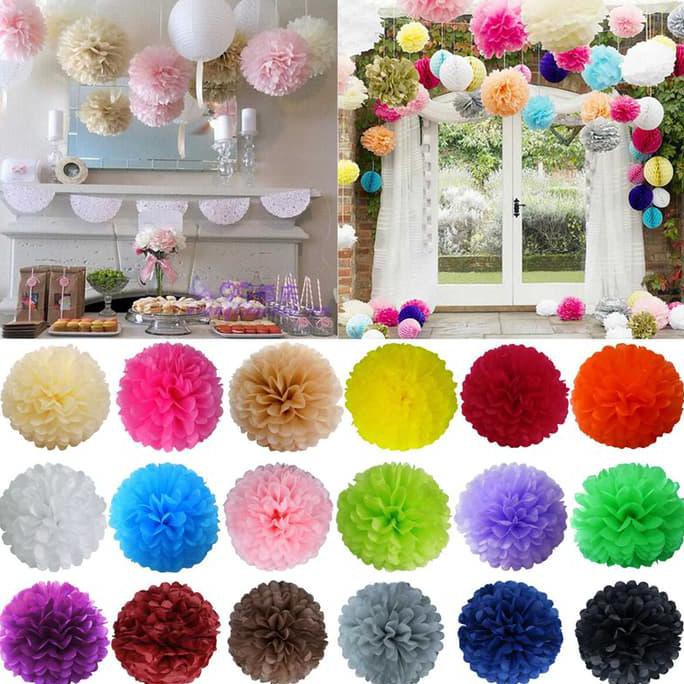 

TISSUE POMPOM / KERTAS POMPOM 20CM