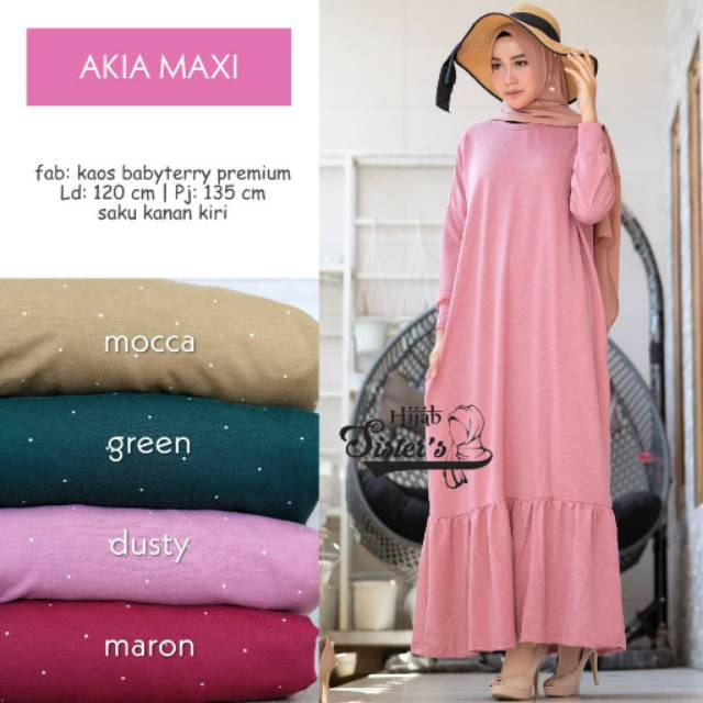 Dress busui jumbo bahan kaos size ld 120