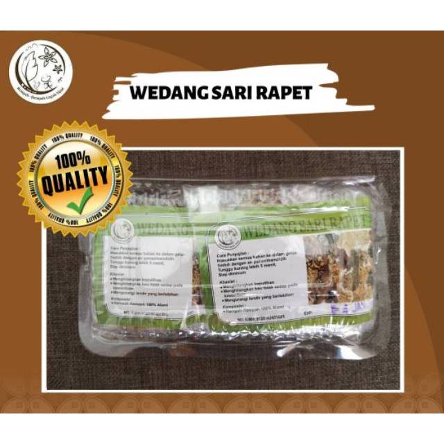 

Wedang SARI RAPET Gagak Sipat