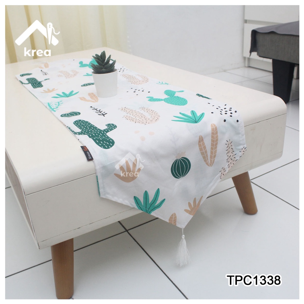 Taplak Meja / Table Runner Ukuran 105x30 - 150x35 TPC1338