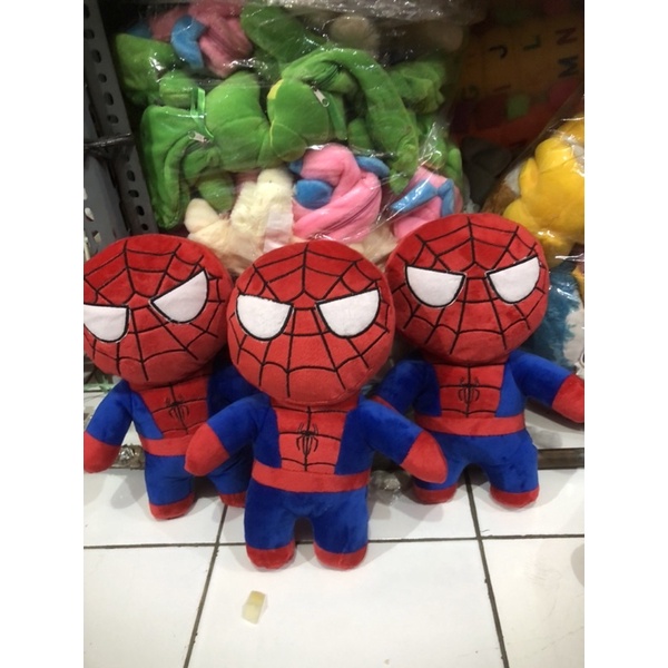 Boneka Spiderman Label SNI