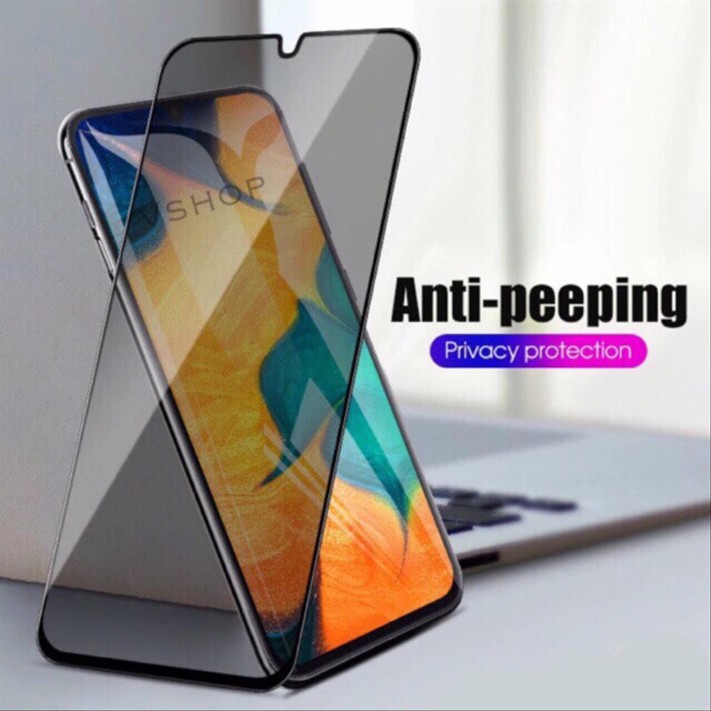 TEMPERGLAS VIVO Y17 2019 ANTI SPY 5D FULL SCREEN COVER FULL LEM