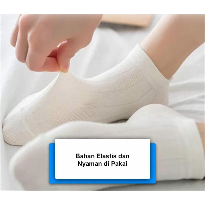 Kaos Kaki Polos K11 Unisex Fashion Wanita / Pria Kaos Kaki Import