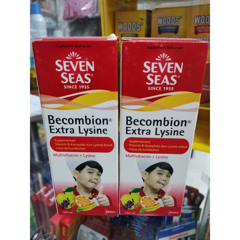 SEVEN SEAS BECOMBION EXTRA LYSINE 100ML