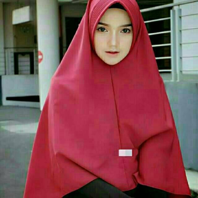 GS Khimar Syar'i Hijab Simple Pet Jumbo