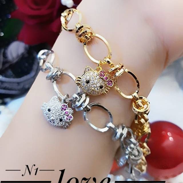 Xuping gelang lapis emas 24k 1504k