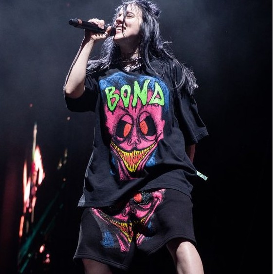 BILLIE EILISH BOND OVERSIZED TSHIRT