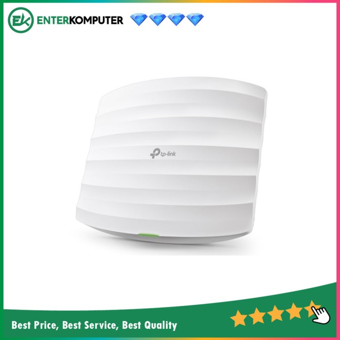 Networking TP - Link AC1750 Wireless Dual Band Gigabit Ceiling Mount Access Point - EAP245