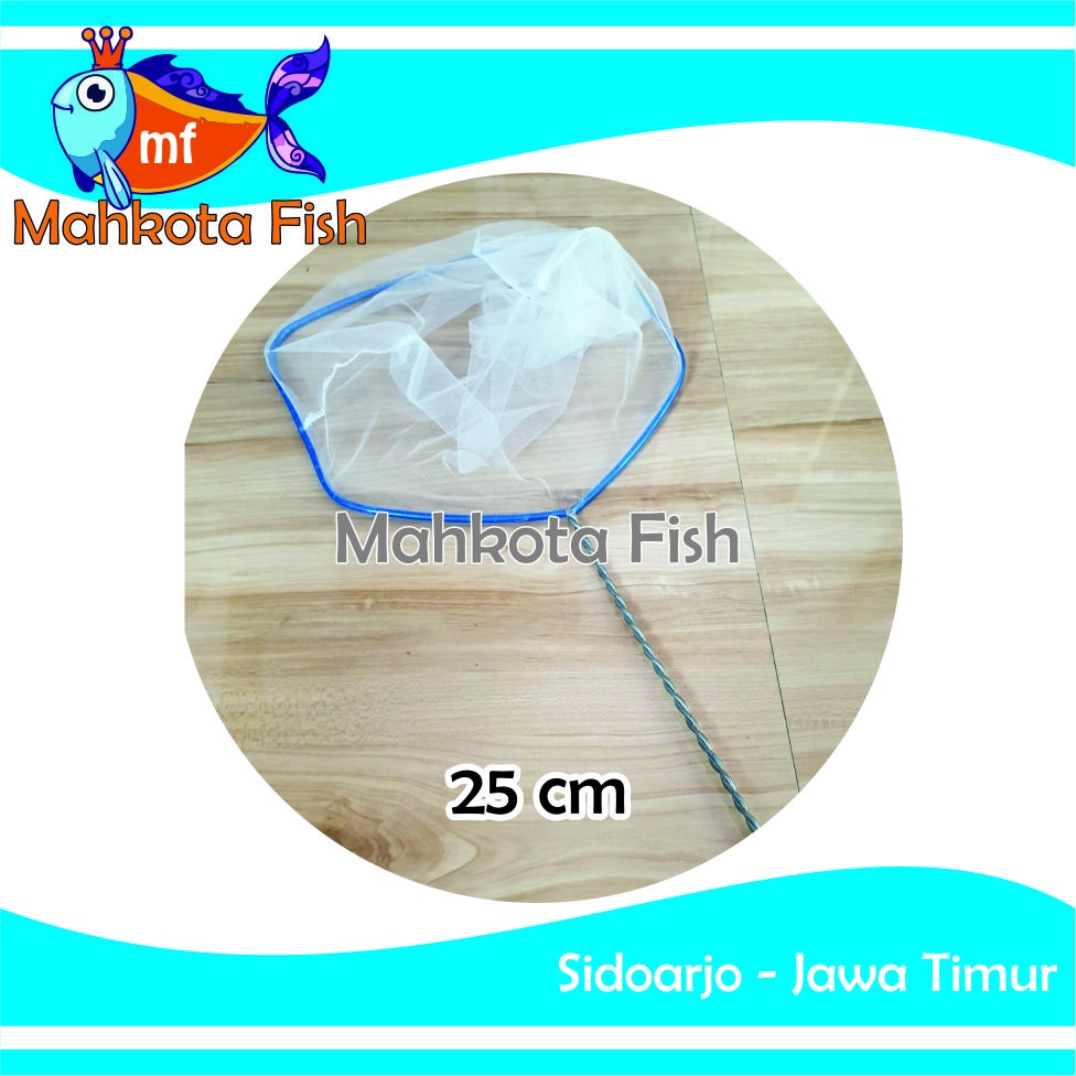 Serok Ikan KOTAK 25cm / Jaring Ikan / Seser Ikan | Cupang | Guppy | Burayak