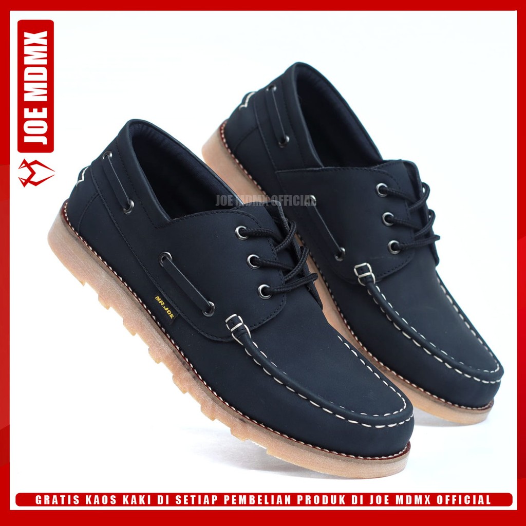 NERSON- Sepatu Kasual Pria Sepatu Pria Casual Kerja Kulit Pu Cowo/Cowok