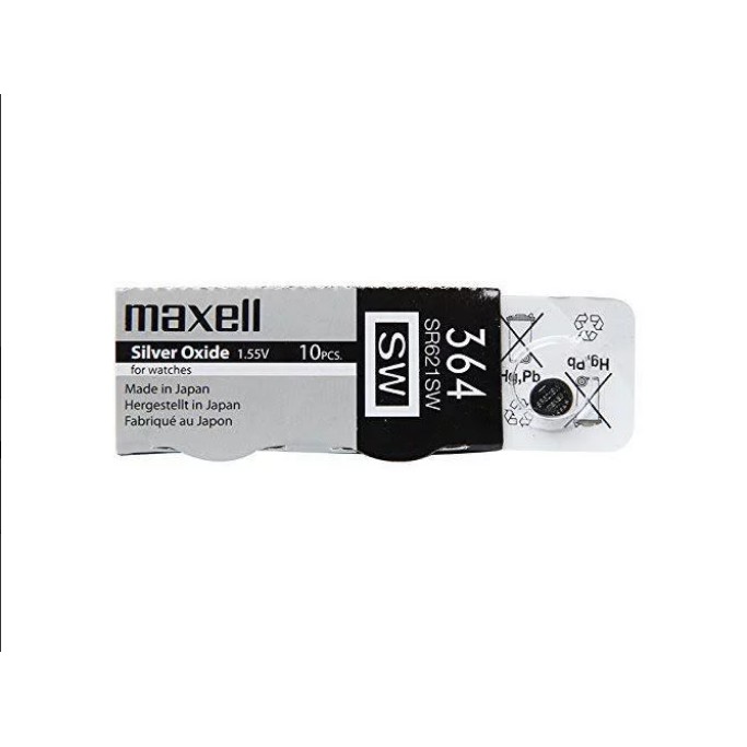 BATERAI JAM TANGAN MAXELL 364 SR621SW ORIGINAL