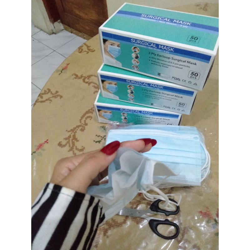 Masker Medis / Surgical mask 3 ply