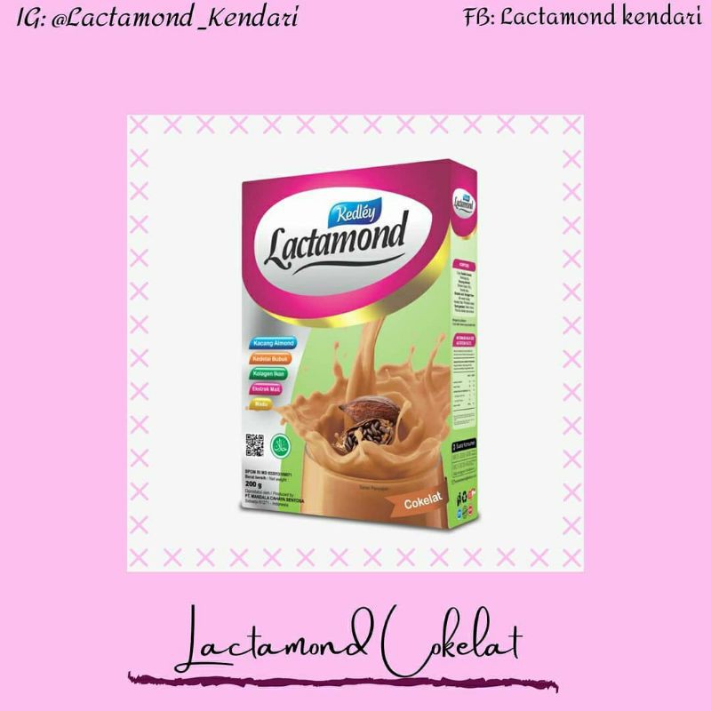 

lactamond rasa coklat