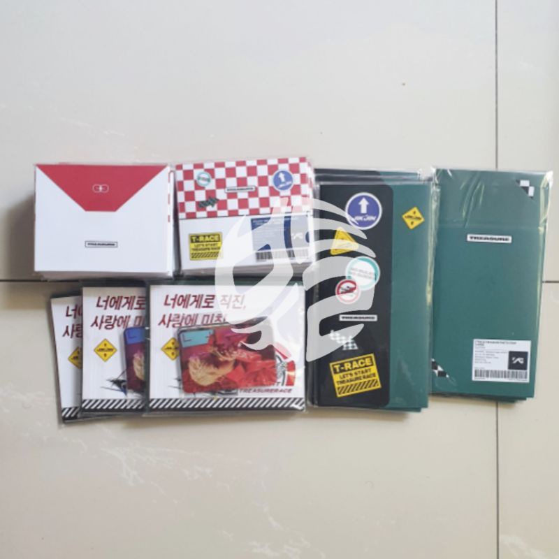 [READY] Treasure Trace MD Merch Polaroid Photo Sticker Set, Photo Strip Mashiho Yedam Hyunsuk Doyoun