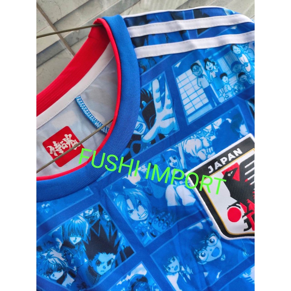 HQ JERSEY BOLA JEPANG SPECIAL EDITION ANIME 2021-2022 JAPAN GO HQ IMPORT