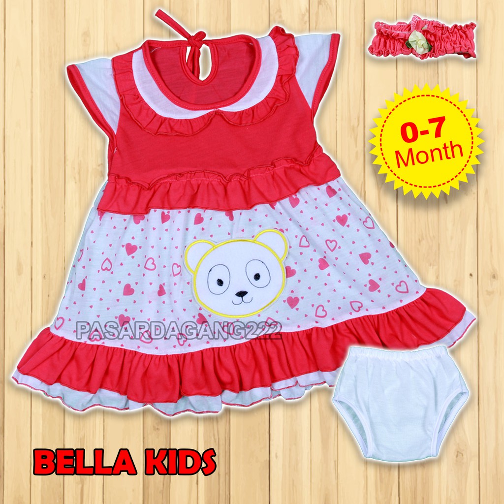 DRESS ANAK PEREMPUAN BELLA KIDS