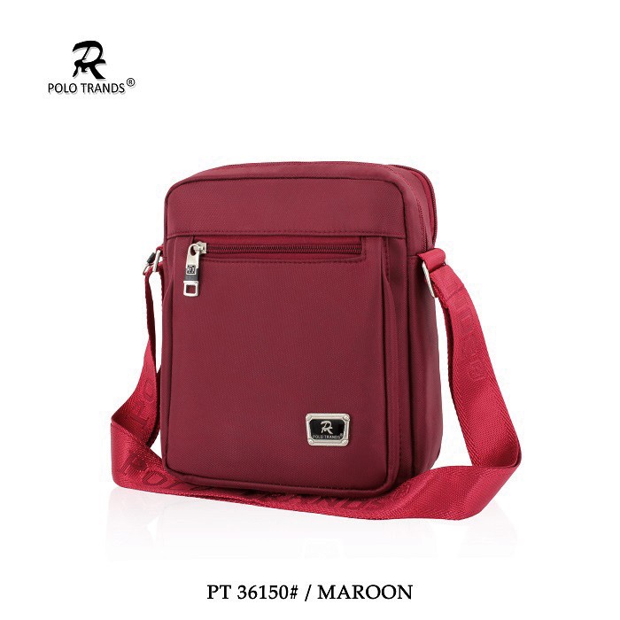 Tas Selempang Pria Polo Trands 36150 Tas Selempang Pria Ipad Table Up to 7 inch 5L - Merah import di