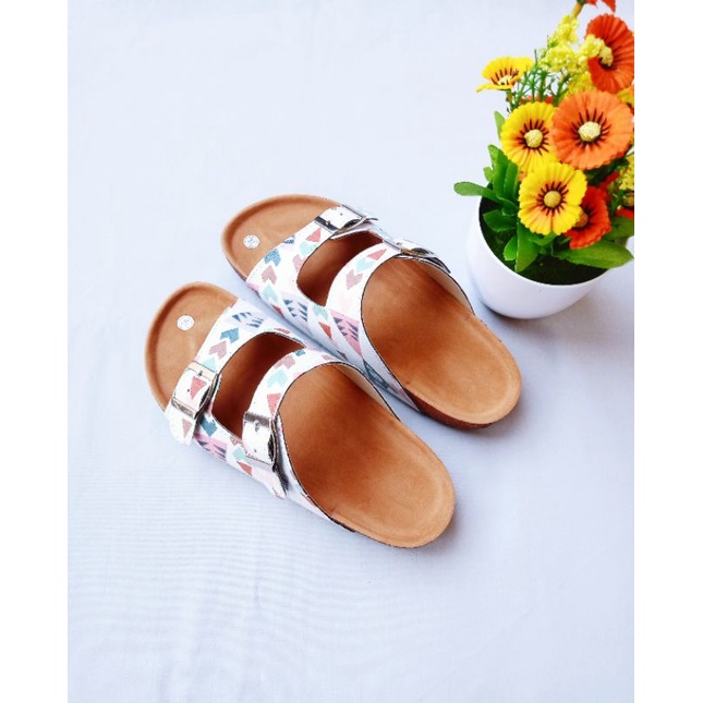 SB//Sandal Birken Wanita Ban2 Motif