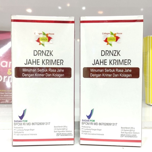 

Jahe Krimer Original BPOM || MULTICOLLAGEN