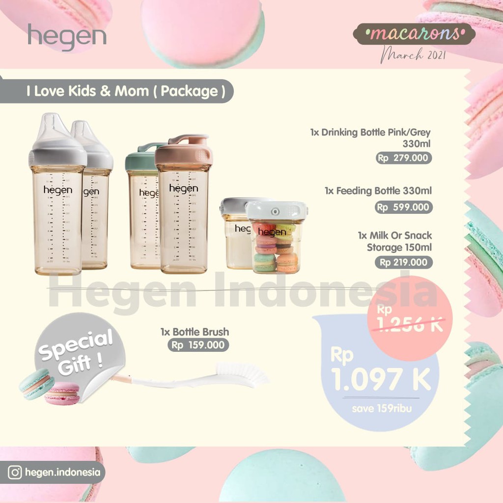 Hegen I Love Kids &amp; Mom Package - HE-MR-003