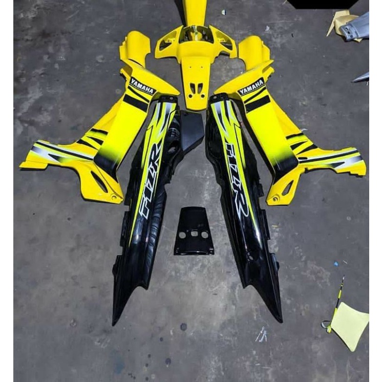 Body Fullset Body Halus Set Fiz R FIZ R Special Edition (SE) Kuning Hitam Glossy