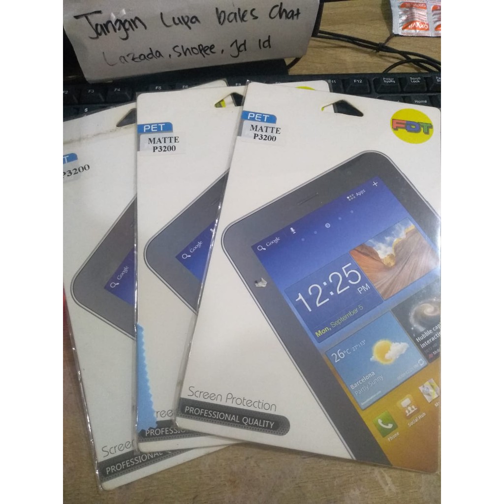 Antigores FDT Bening Anti Clear Samsung Galaxy Tab 3 P3200