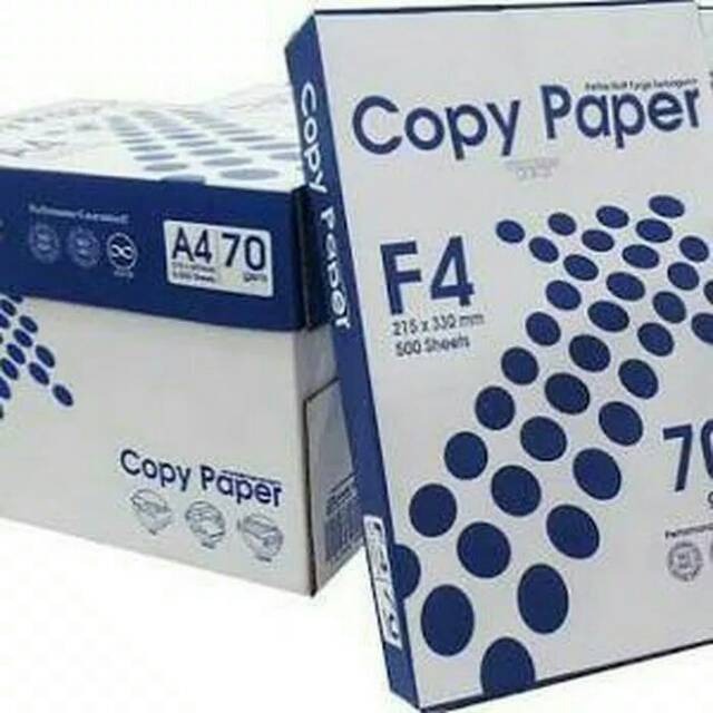 

Kertas HVS Copy Paper F4 70gr