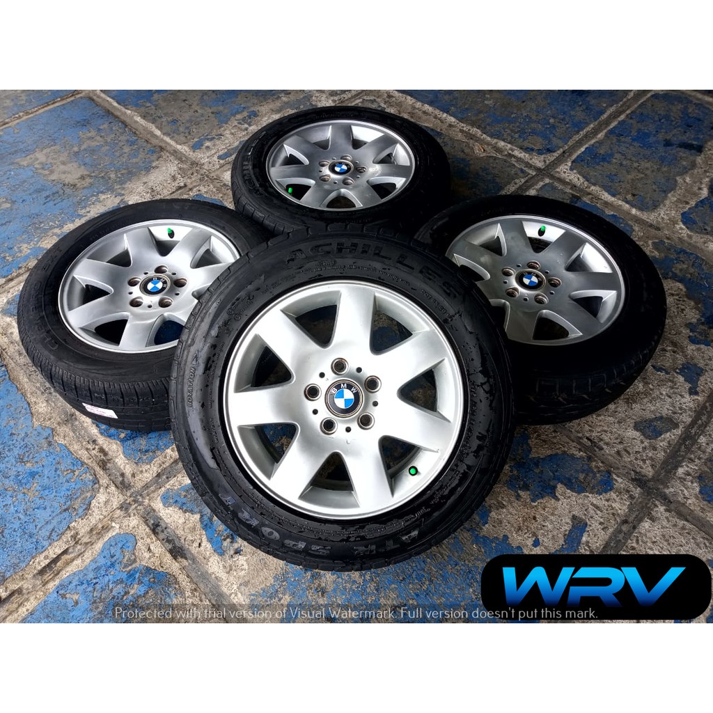 jual velg seken bekas ring 16x6 pcd 5x120 seken bekas bmw