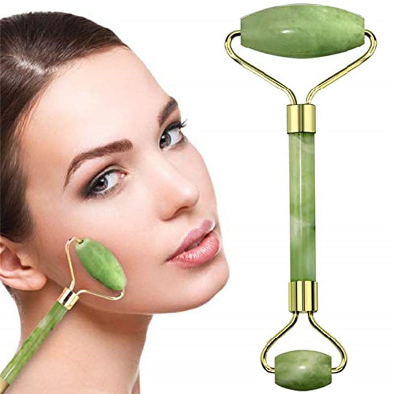 FACE MASSAGER ROLLER MASSAGER LA014G3 FACIAL MASSAGE BATU GIOK STONE FOR FACE LIFTING