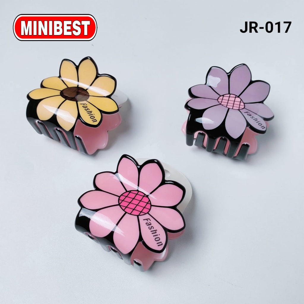 Minibest Jepit Rambut Akrilik Motif Buah Lucu (1PC)