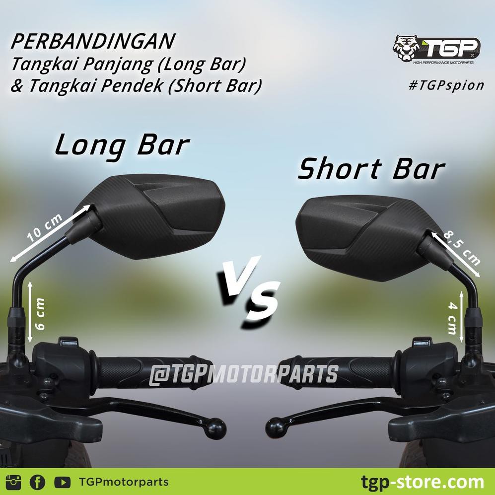 [ART. 487] Spion Motor Delta Honda Yamaha Aksesoris Variasi Nmax Vixion Aerox CB150R Beat FI Vario 1