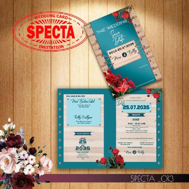 Jual Specta 13 | Blangko Undangan | Undangan Print | Undangan Kosong