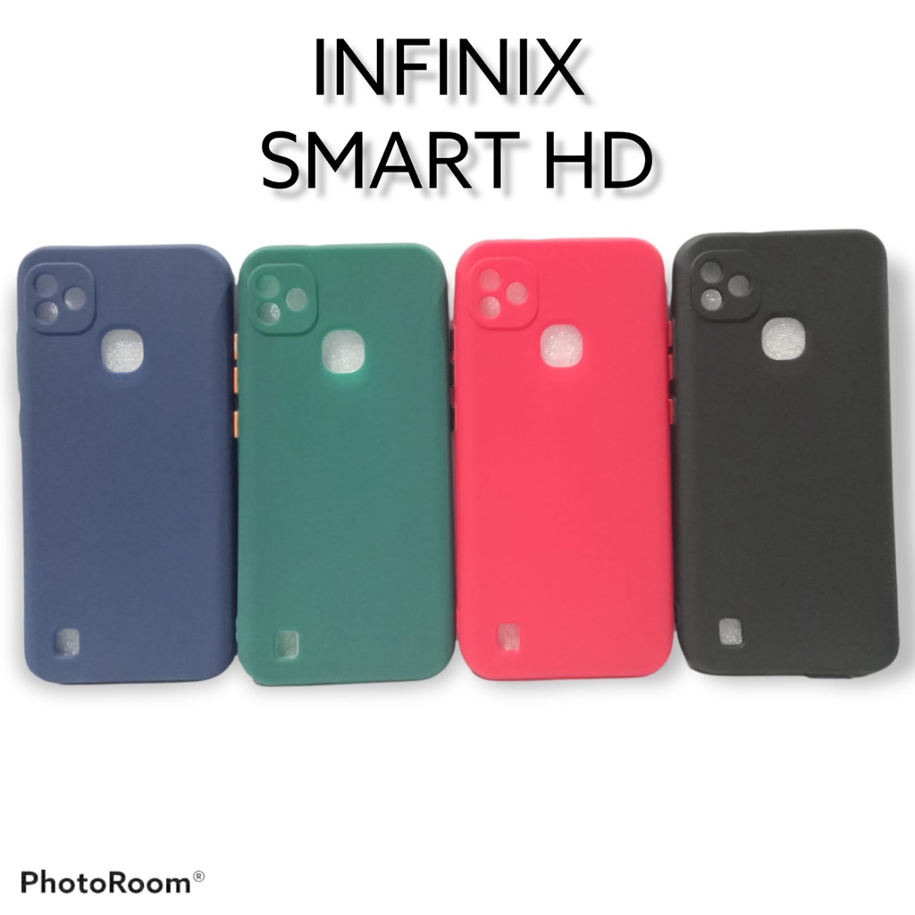 SMPC TPU Candy Infinix Smart HD 6.1 Inchi SoftCase Macaron Protection Camera