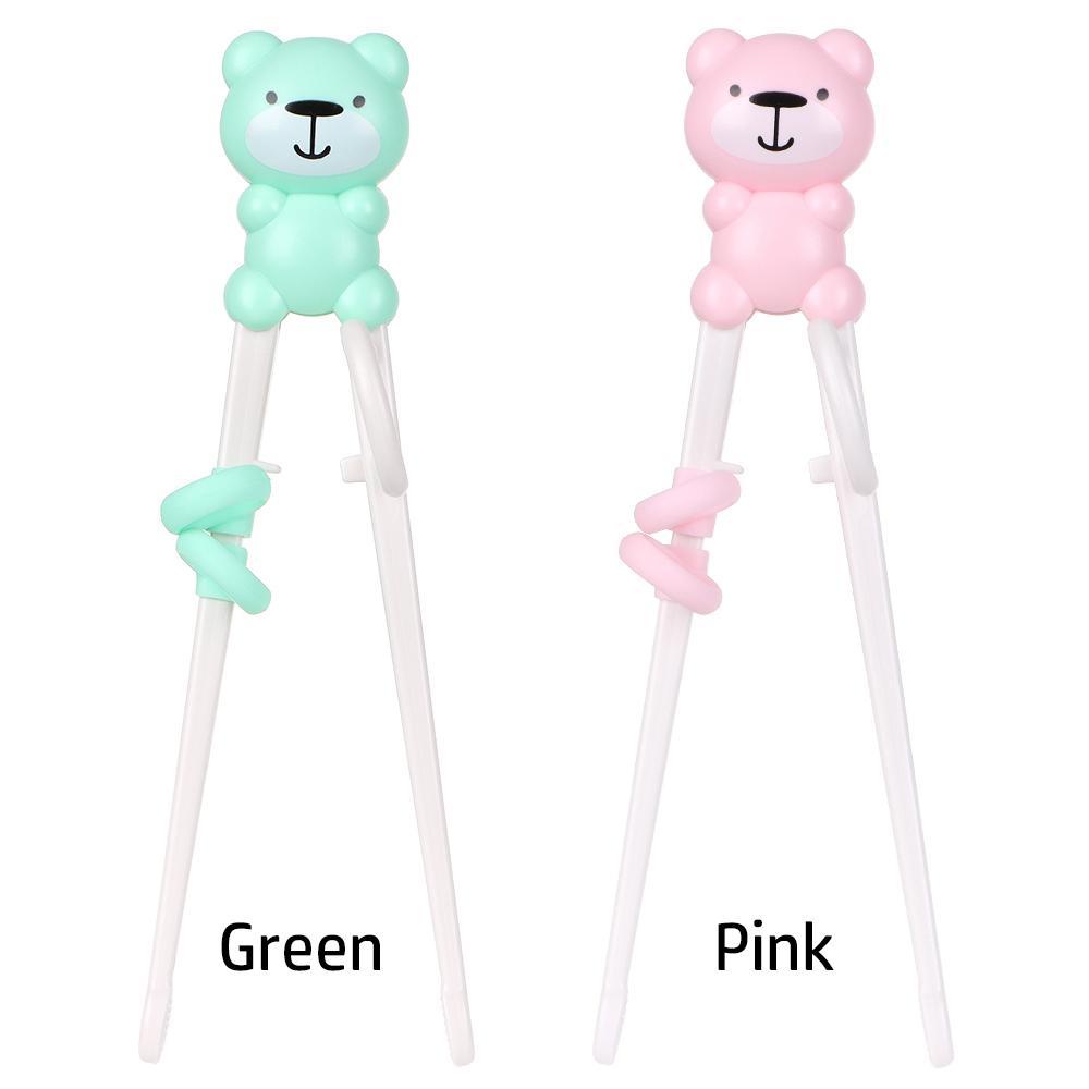 TOP 1pasang Sumpit Belajar Ketangguhan Bayi Anak Pemula Chopstick