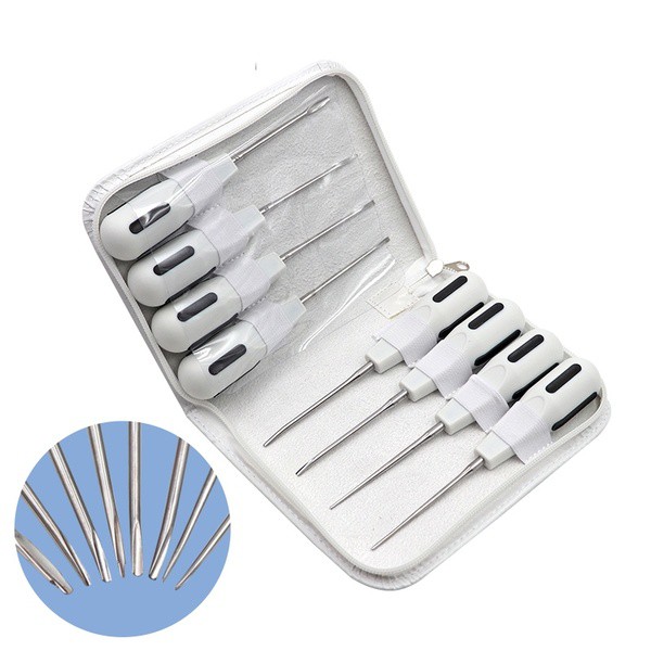 8 Pcs/Set Minimally Invasive Dental Elevator Tooth Extraction Root Elevator Dental Instrument