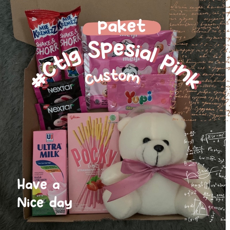 

Snack Box Pink